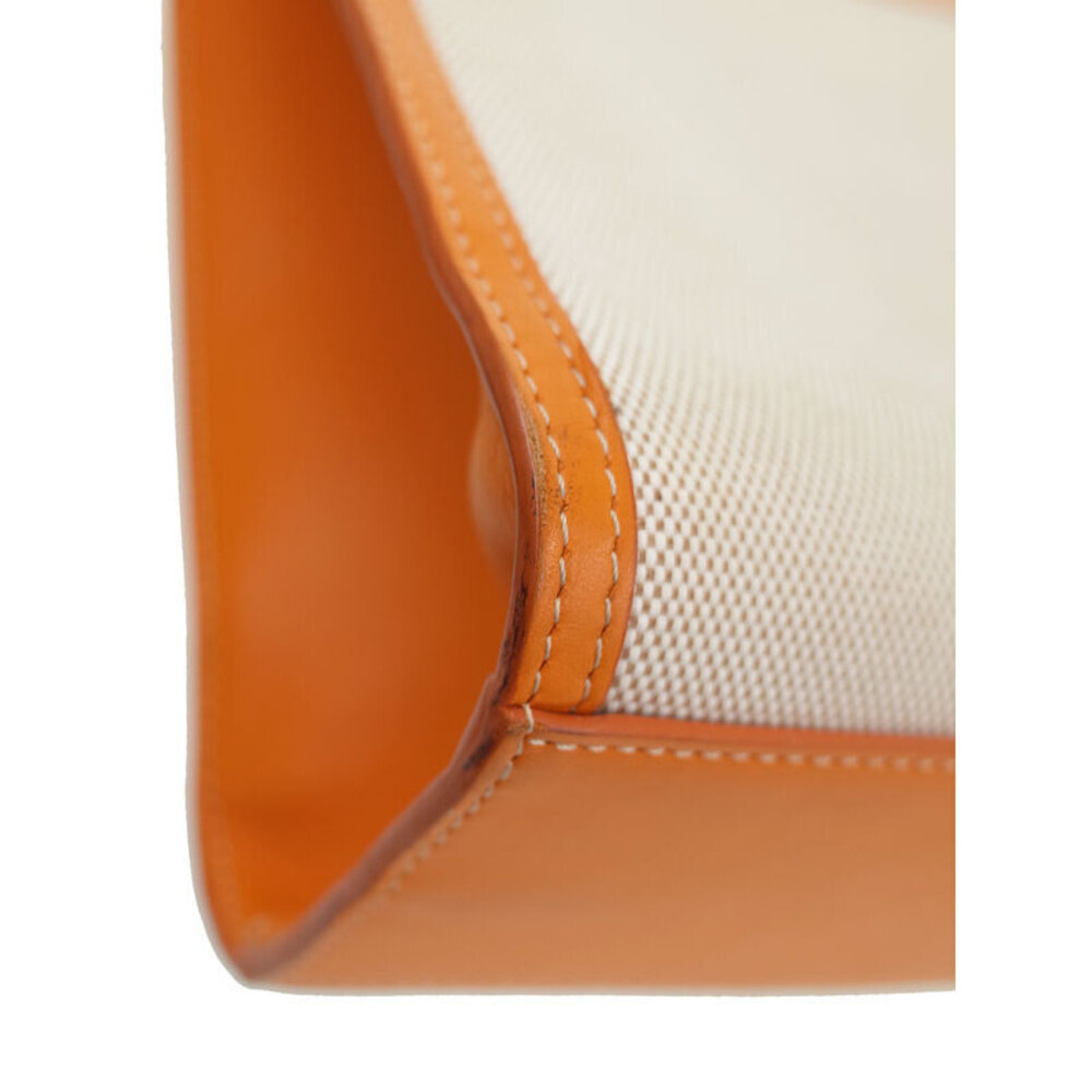 Burberry Two Tone Canvas Leather Pocket Bag - Picture 4 of 9